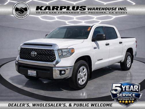 Super White 2018 Toyota Tundra SR5