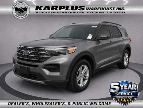 Carbonized Gray Metallic 2022 Ford Explorer XLT