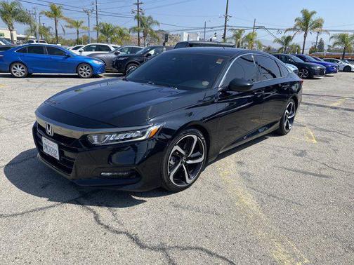 Crystal Black Pearl 2018 Honda Accord Sport