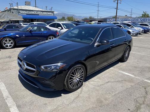 Black 2023 Mercedes-Benz C-Class Sedan