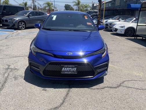 Blue Crush Metallic 2021 Toyota Corolla SE
