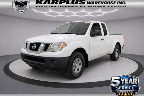 Glacier White 2019 Nissan Frontier S