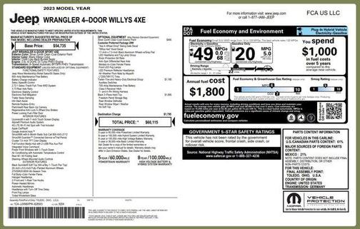 2023 Jeep Wrangler 4xe Base
