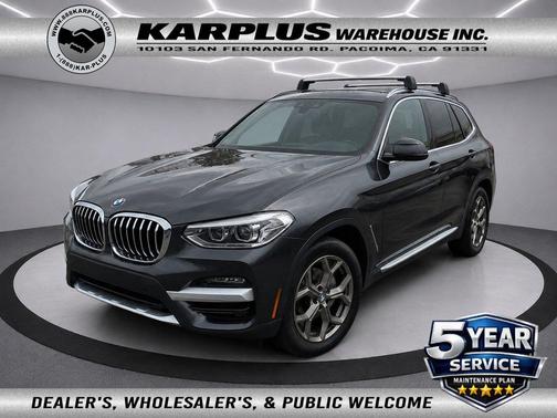 Dark Graphite Metallic 2021 BMW X3 sDrive30i