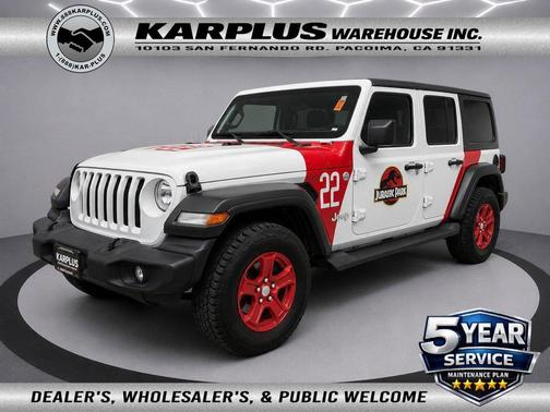 Bright White Clearcoat 2018 Jeep Wrangler Unlimited Sport