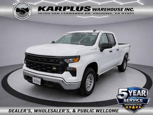 Summit White 2024 Chevrolet Silverado 1500 WT