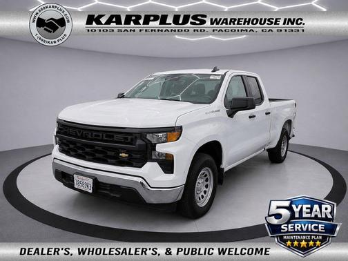 Summit White 2024 Chevrolet Silverado 1500 WT