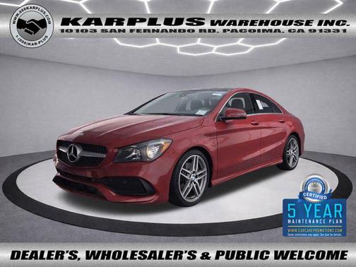 2018 Mercedes-Benz CLA 250 4MATIC