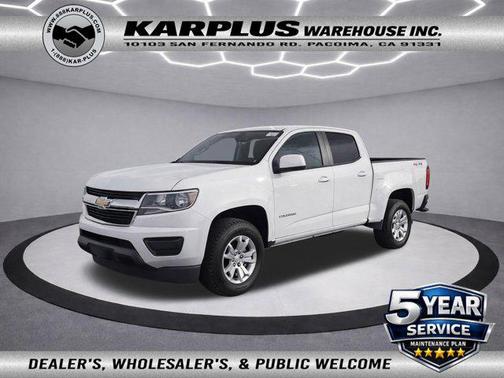 Summit White 2020 Chevrolet Colorado LT
