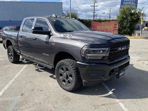Granite Crystal Metallic Clearcoat 2021 RAM 2500 Tradesman Crew Cab 4x4 6'4' Box
