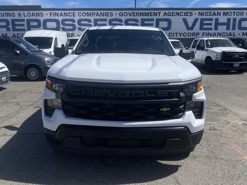 Summit White 2022 Chevrolet Silverado 1500 WT