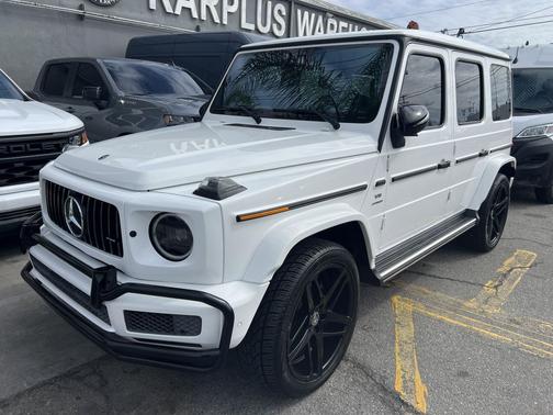 White 2019 Mercedes-Benz G-Class 4MATIC