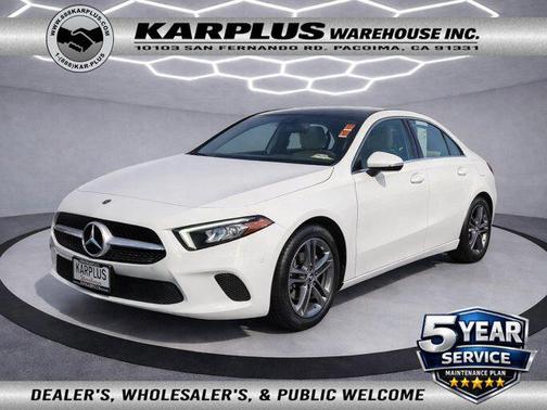 White 2020 Mercedes-Benz A-Class A 220
