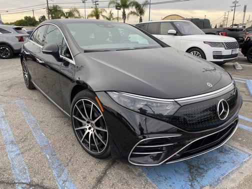 Black 2023 Mercedes-Benz EQS 450 4MATIC