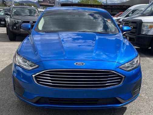 Blue 2020 Ford Fusion SE