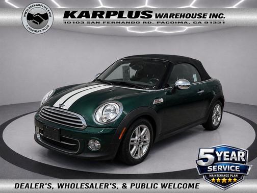 British Racing Green Metallic 2014 MINI Roadster Cooper