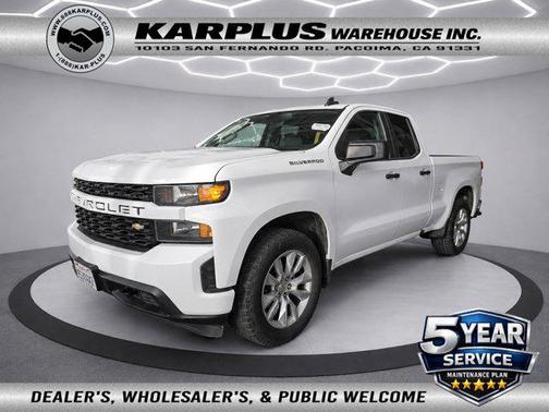 Summit White 2020 Chevrolet Silverado 1500 Custom