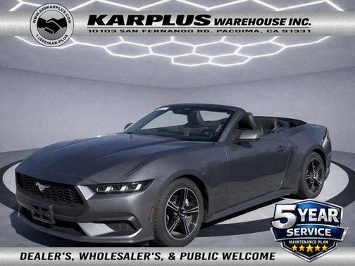 Gray 2024 Ford Mustang EcoBoost