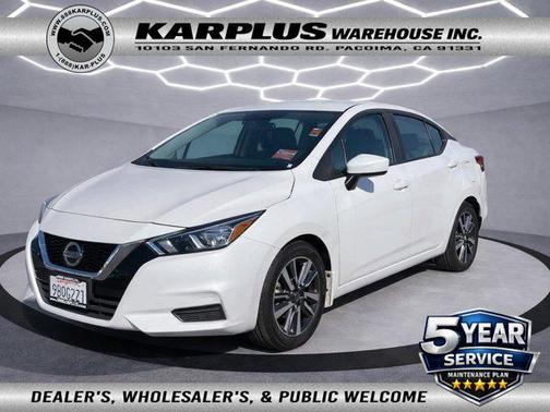 Aspen White Tricoat 2022 Nissan Versa 1.6 SV