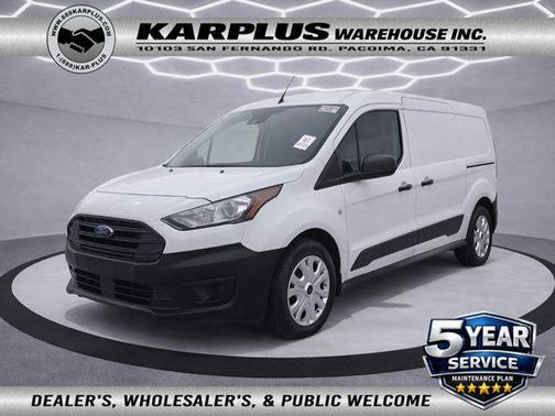 Frozen White 2022 Ford Transit Connect XL Cargo Van
