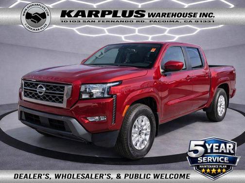 Cardinal Red Tricoat 2022 Nissan Frontier SV