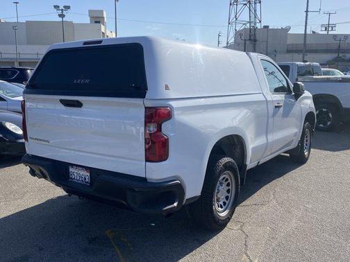 Summit White 2023 Chevrolet Silverado 1500 WT
