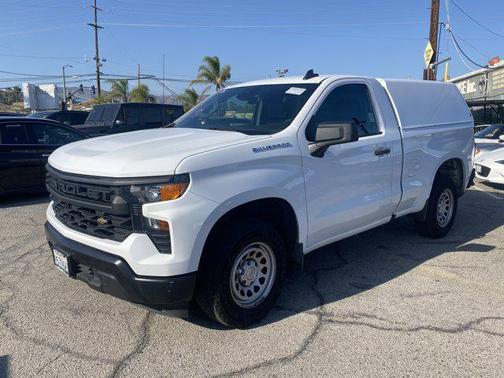 Summit White 2023 Chevrolet Silverado 1500 WT