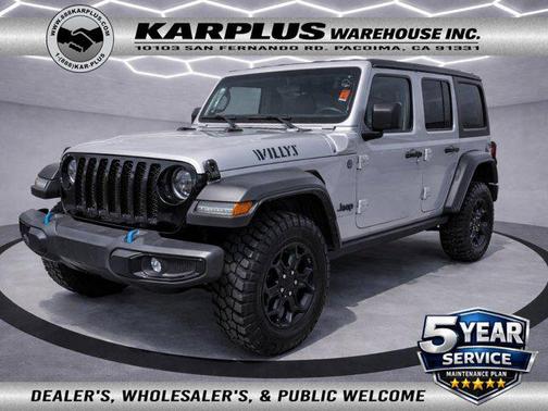 Silver Zynith Clearcoat 2023 Jeep Wrangler 4xe Base