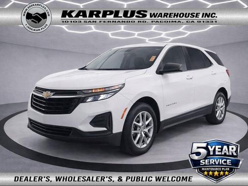 Summit White 2022 Chevrolet Equinox LS