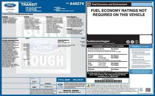 2020 Ford Transit-250 Base