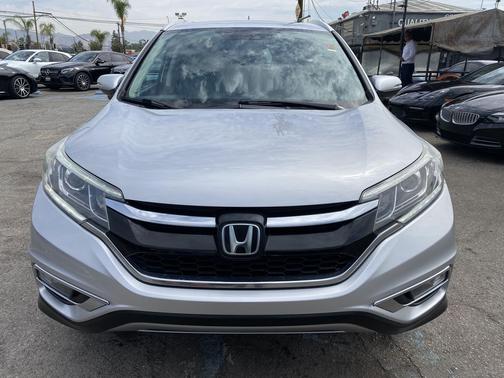 Alabaster Silver Metallic 2015 Honda CR-V Touring
