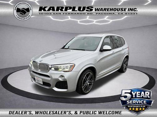 Silver 2016 BMW X3 xDrive35i SUV