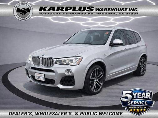 Silver 2016 BMW X3 xDrive35i