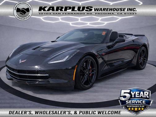 Black 2018 Chevrolet Corvette Stingray