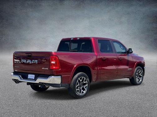 Red 2025 RAM 1500 Laramie