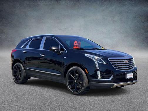 Stellar Black Metallic 2017 Cadillac XT5 Platinum
