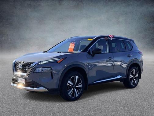 Boulder Gray 2022 Nissan Rogue Platinum