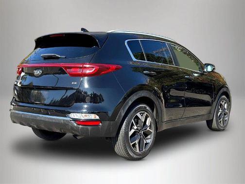 Black Cherry 2021 Kia Sportage EX