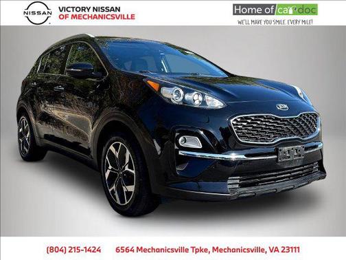 Black Cherry 2021 Kia Sportage EX