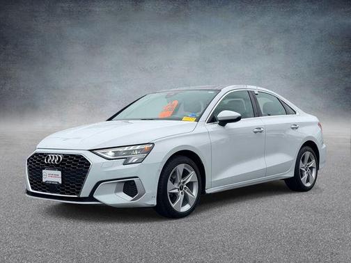Glacier White Metallic 2024 Audi A3 Premium