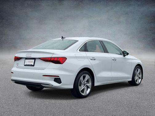 Glacier White Metallic 2024 Audi A3 Premium