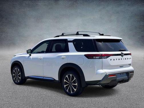 White Pearl 2026 Nissan Pathfinder Platinum