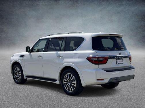 Aspen White Tricoat 2022 Nissan Armada SL 4WD