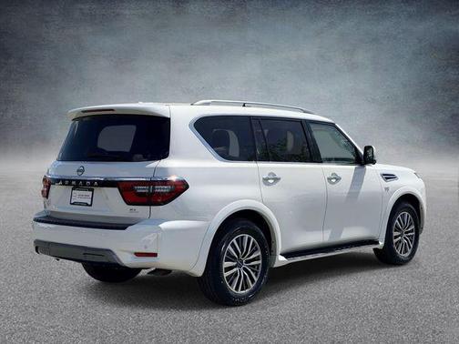 Aspen White Tricoat 2022 Nissan Armada SL 4WD