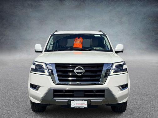 Aspen White Tricoat 2022 Nissan Armada SL 4WD