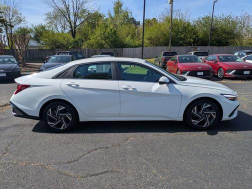 White 2025 Hyundai ELANTRA Limited