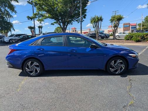 Blue 2025 Hyundai ELANTRA SEL Sport