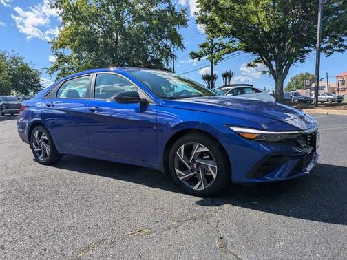 Blue 2025 Hyundai ELANTRA SEL Sport
