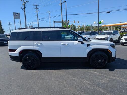 White 2026 Hyundai SANTA FE HEV Calligraphy