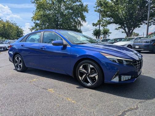 Blue 2023 Hyundai ELANTRA Limited